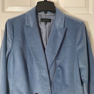 Talbots Blue Corduroy Blazer